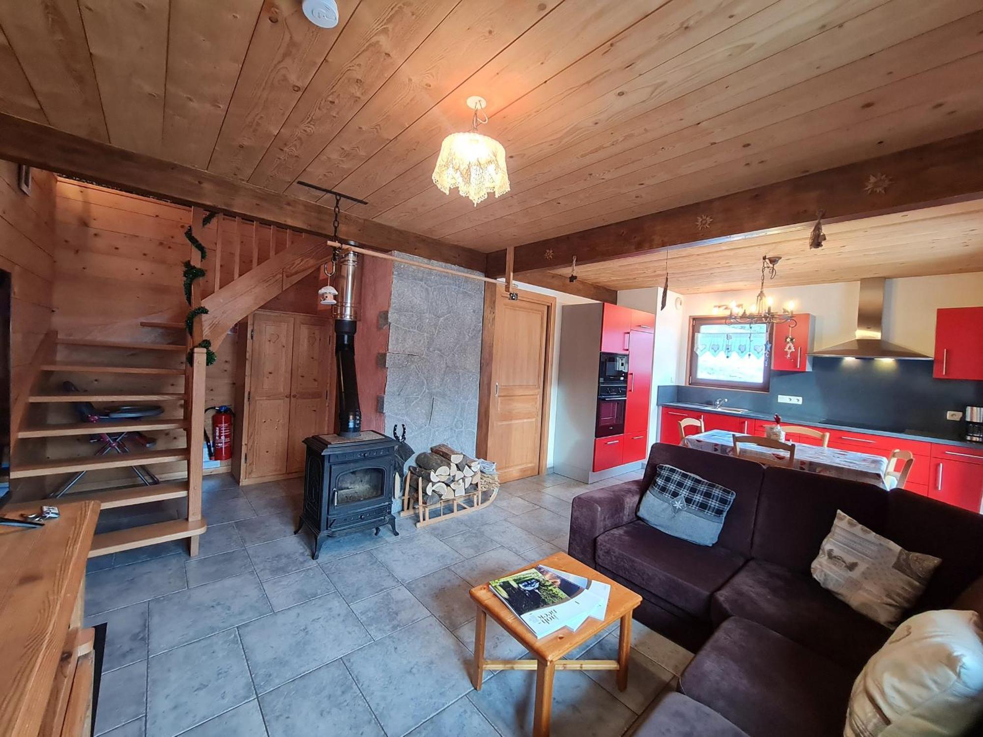 Chalet Chaleureux Face Aux Pistes, Proche Gerardmer, Ideal Pour Famille, Balcon Et Terrasse - Fr-1-589-182 Ban-sur-Meurthe-Clefcy Exterior foto